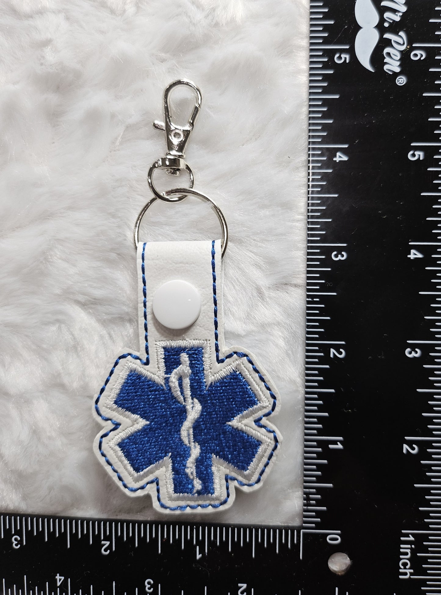 Star of Life Keychain