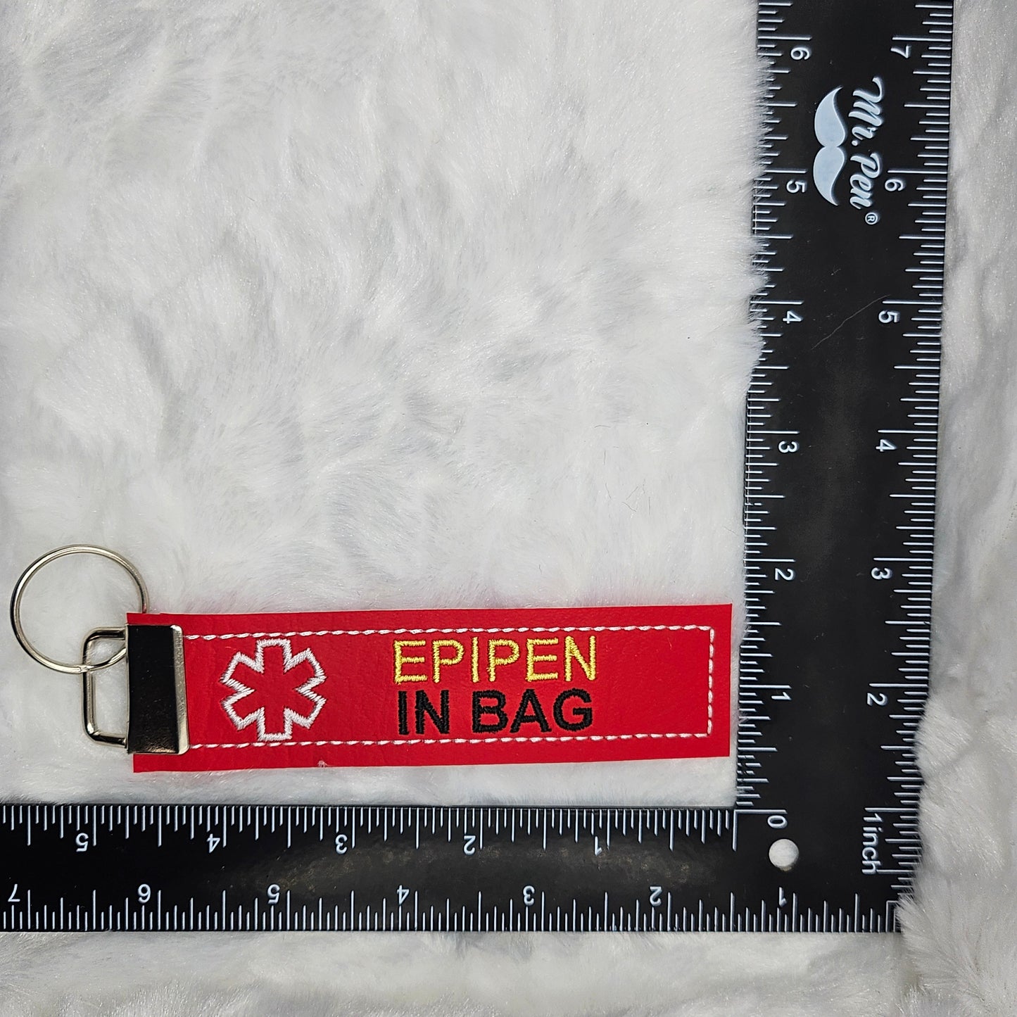 EpiPen 2 Medical Alert Keychain Tag