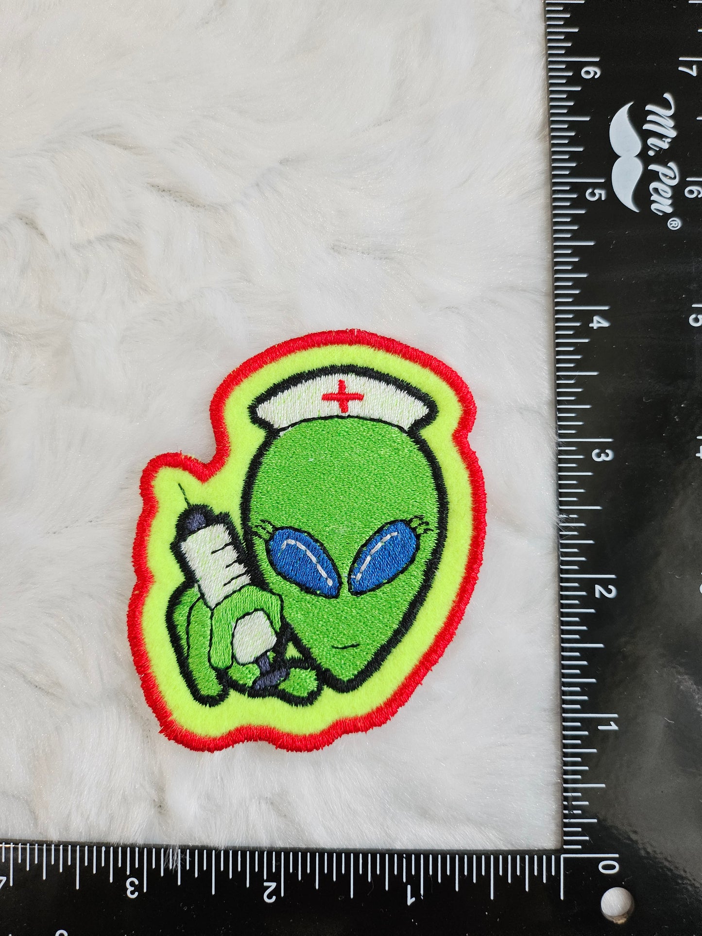 Female Alien Nurse Patch