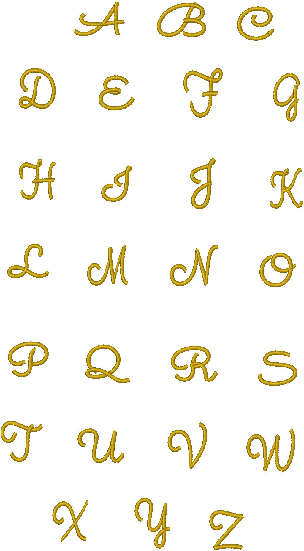 Flower Frame Initial Keychain